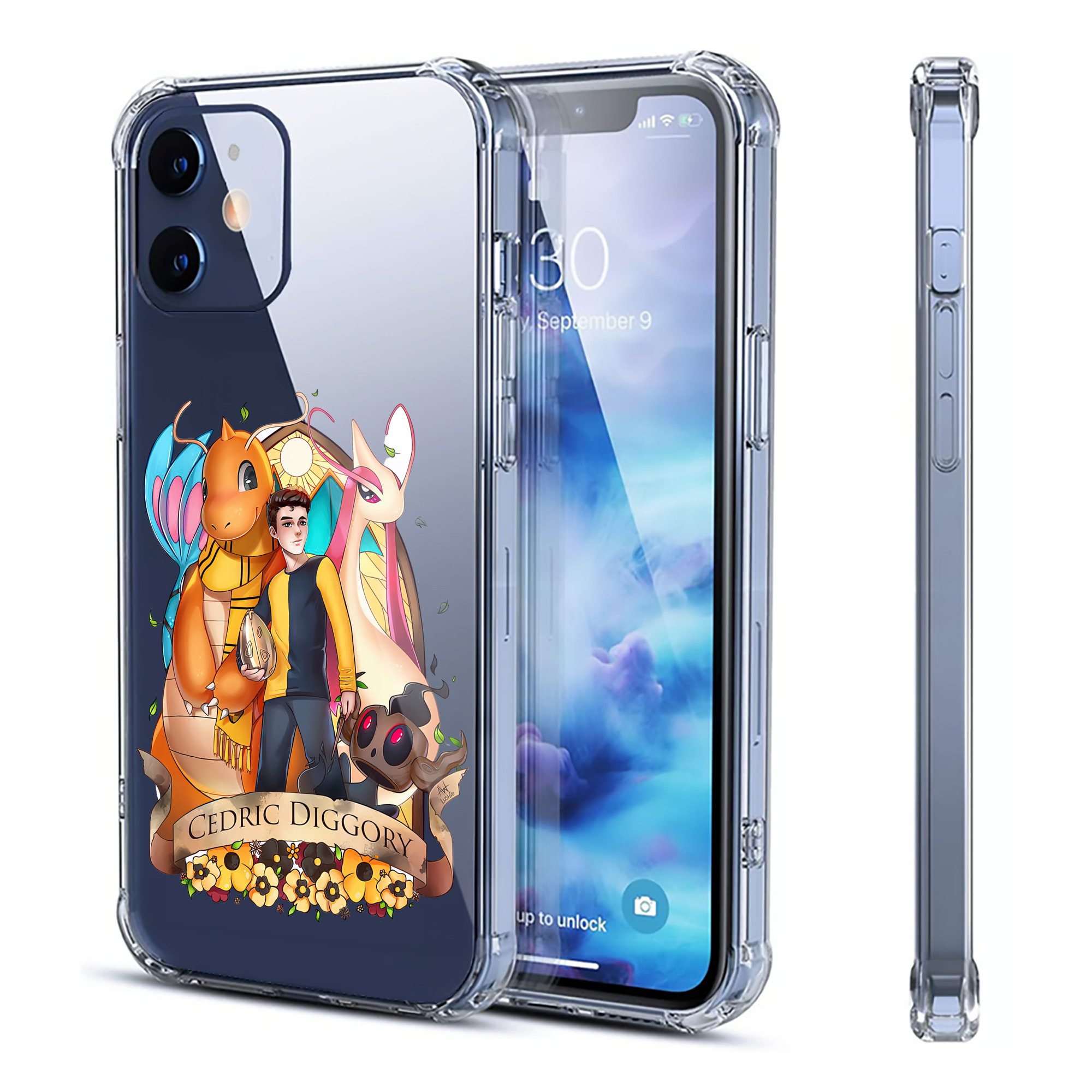 （画像用） Harry Potter ハリー・ポッターシリーズ 【iPhone 12シリーズ対応】透明スマホケース（クリアソフトケース）